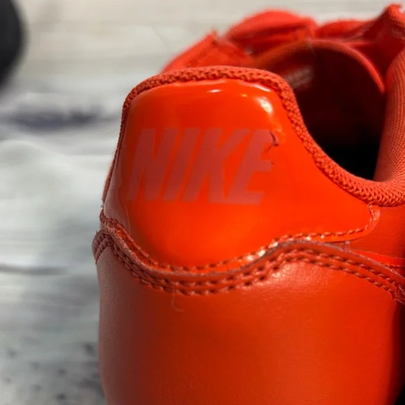 Nike Cortez Sneakers Retro Orange VTG Style Size 9 Women’s Tennis Shoes - Picture 7 of 16